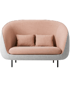 A comfortable Haiku two-seater sofa designed for two people or children.